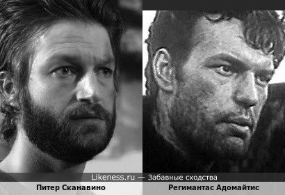 Питер Сканавино в сериале "Чёрный список" и Регимантас Адомайтис