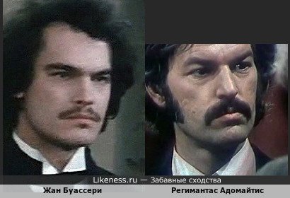 Жан Буассери в сериале "Арсен Люпен" 45-летней давности немного напомнил Регимантаса Адомайтиса