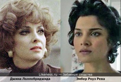 Эмбер Роуз Рева в сериале "Чисто английские убийства" напомнила мне Джину Лоллобриджиду
