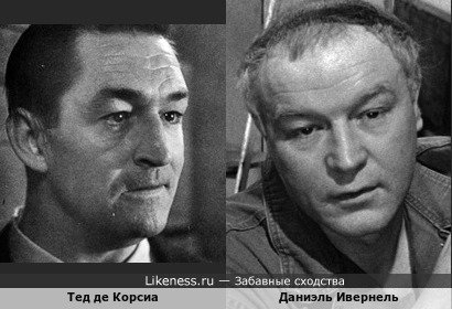 Даниэль Ивернель и Тед де Корсиа