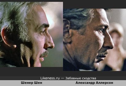 Схожие профили: Шенер Шен и Александр Аллерсон в "Китайской рулетке"