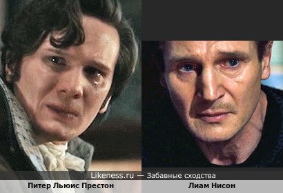 Питер Льюис Престон в "людвиг ван Бетховен" и Лиам Нисон