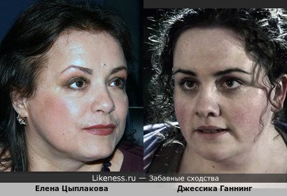 Джессика Ганнинг в замечательном, но, увы, не законченном сериале "Что останется после тебя" (2013) часто напоминает Елену Цыплакову
