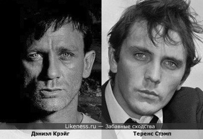 Дэниэл Крэйг и молодой Теренс Стэмп