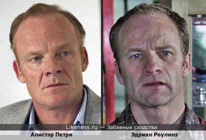 Алистэр Петри и Эдриан Роулинз в сериале "Льюис"
