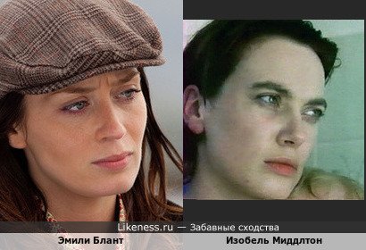 Эмили Блант и Изобель Миддлтон в сериале "Cracker