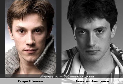 Игорь Шмаков похож на Алексея Анищенко