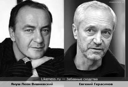 Евгений Герасимов и Януш Леон Вишневский похожи