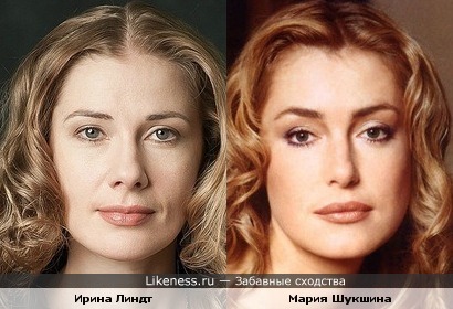 Актрисы Ирина Линдт и Мария Шукшина
