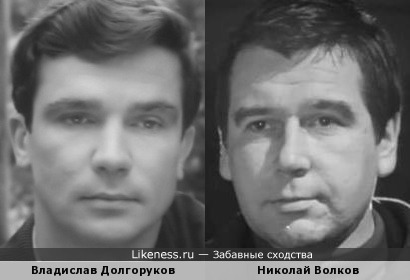 Актеры Владислав Долгоруков и Николай Волков