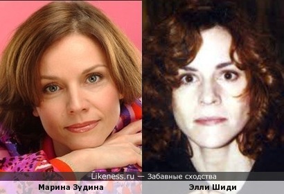 Актрисы Марина Зудина и Элли Шиди