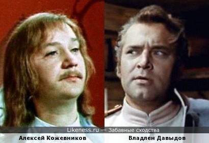 Актеры Алексей Кожевников и Владлен Давыдов