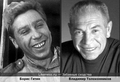 Борис Гитин похож на Владимира Толоконникова