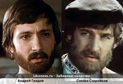 Андрей Градов похож на Степана Старчикова