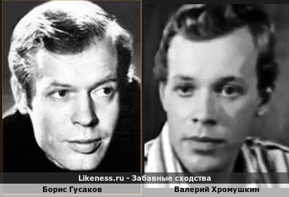 Борис Гусаков похож на Валерия Хромушкина