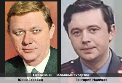 Юрий Горобец похож на Григория Маликова