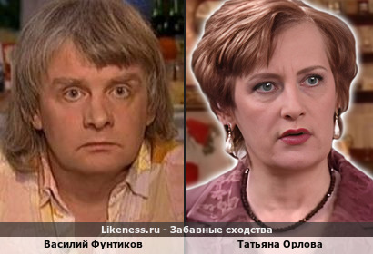 Василий Фунтиков и Татьяна Орлова похожи