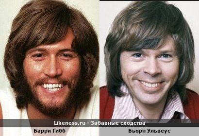 Барри Гибб напоминает Бьорна Ульвеуса