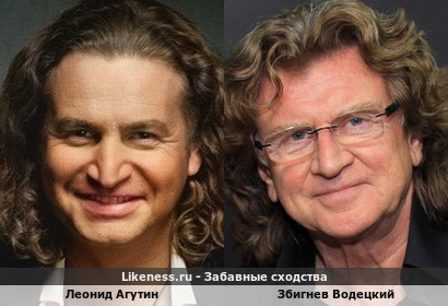 Леонид Агутин похож на Збигнева Водецкого