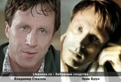 Владимир Стеклов и Эрик Брун похожи