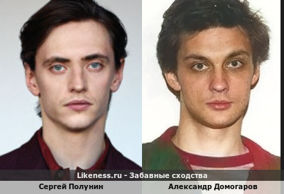 Сергей Полунин похож на Александра Домогарова