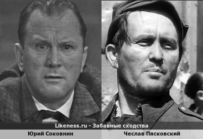Юрий Соковнин похож на Чеслава Пясковского