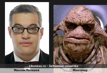 Максим Поташев похож на Мангалора