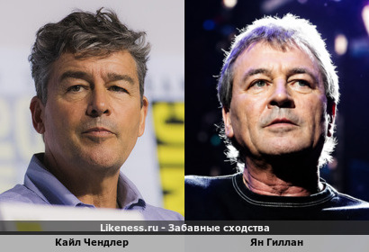 Кайл Чендлер похож на Яна Гиллана