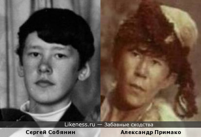 Сергей Собянин похож на Александра Примако