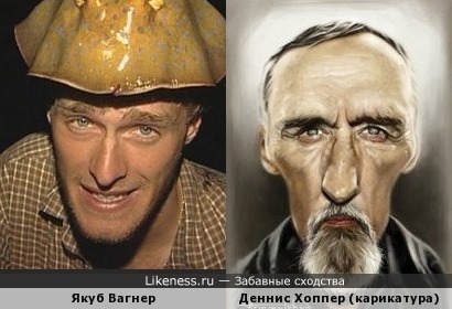 Якуб Вагнер похож на карикатурного Денниса Хоппера