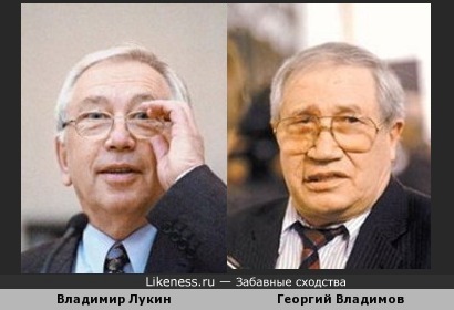 Политик Лукин и писатель Георгий Владимов