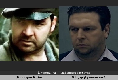 Два актёра. Фёдор Дунаевский и Брендан Койл