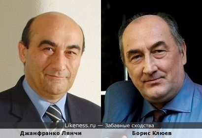 Джанфранко Лянчи (вице-президент Lenovo) и Борис Клюев