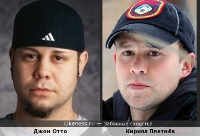 Джон Отто (барабанщик Limp Bizkit) и Кирилл Плетнёв