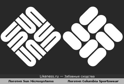 Логотип Sun похож на логотип Columbia