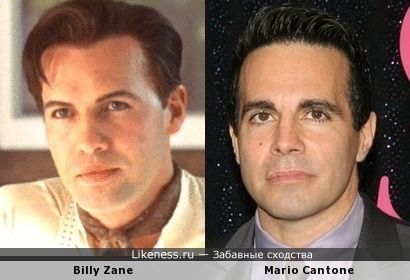 Билли Зейн похож на Марио Кантоне