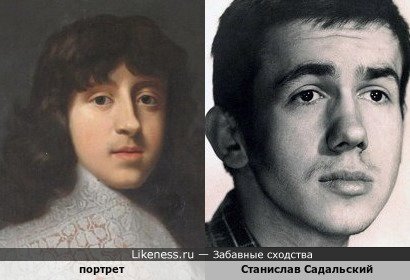 Мужчина на портрете напоминает Станислава Садальского