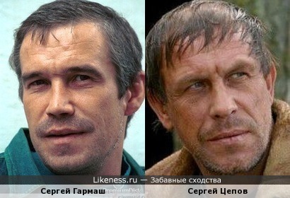 Сергей Цепов похож на Сергея Гармаша