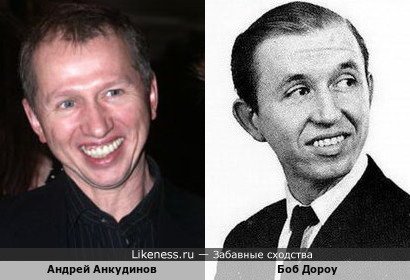 Андрей Анкудинов похож на Боба Дороу
