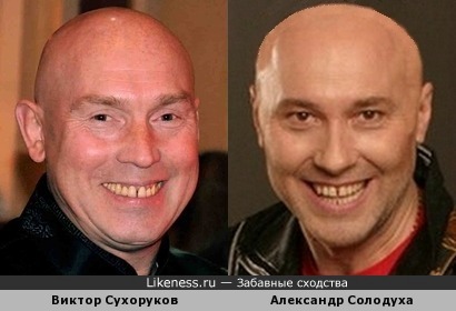 Виктор Сухоруков и Александр Солодуха похожи