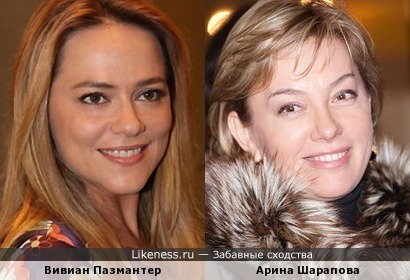 Арина Шарапова и Вивиан Пазмантер. Дубль 2