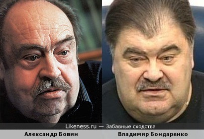 Владимир Бондаренко похож на Александра Бовина