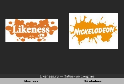 Оранжевый логотип этого сайта напоминает логотип канала Nickelodeon