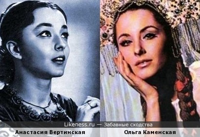 Анастасия Вертинская и Ольга Каменская