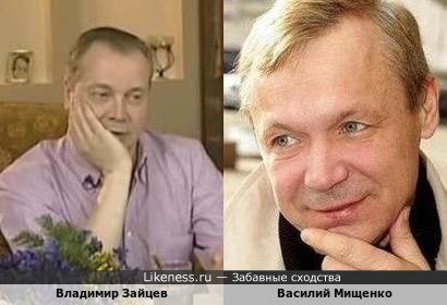Владимир Зайцев похож на Василия Мищенко