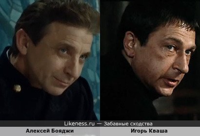 Алексей Бояджи похож на Игоря Квашу