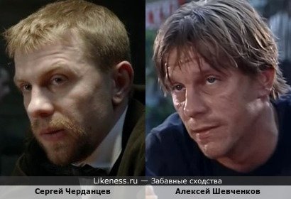 Сергей Черданцев похож на Алексея Шевченкова
