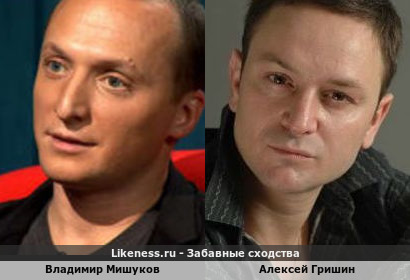 Владимир Мишуков похож на Алексея Гришина