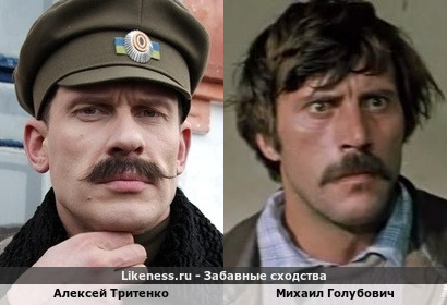 Алексей Тритенко похож на Михаила Голубовича