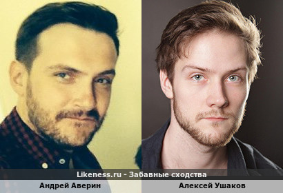 Андрей Аверин похож на Алексея Ушакова